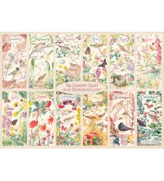 Falcon Puzzle Une année sur le terrain Journal 1000 pièces