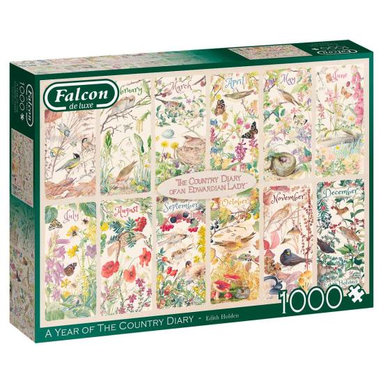 Falcon Puzzle Une année sur le terrain Journal 1000 pièces Falcon Puzzle Une année sur le terrain Journal 1000 pièces