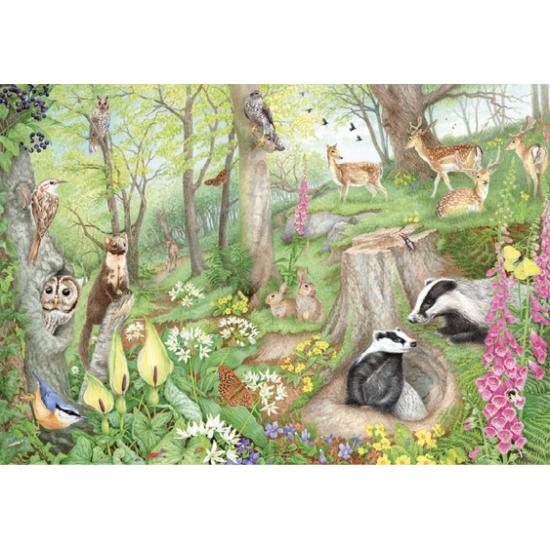 Puzzle faucon forêt faune 1000 pièces Puzzle faucon forêt faune 1000 pièces