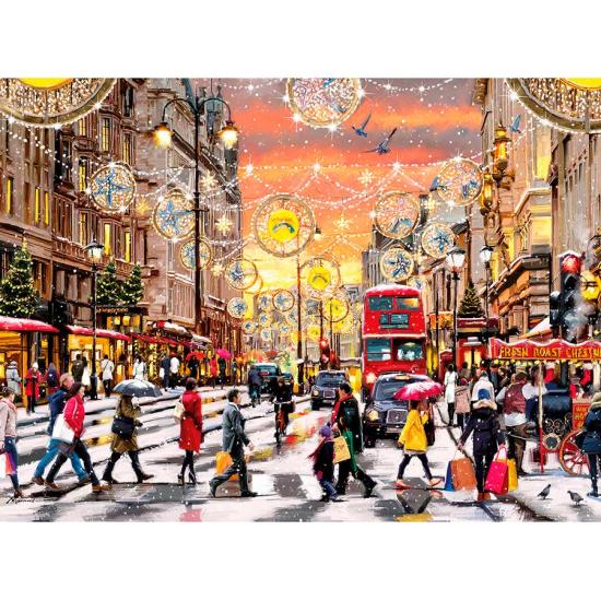Puzzle Gibsons L'Effervescence Des Fêtes 1000 pièces