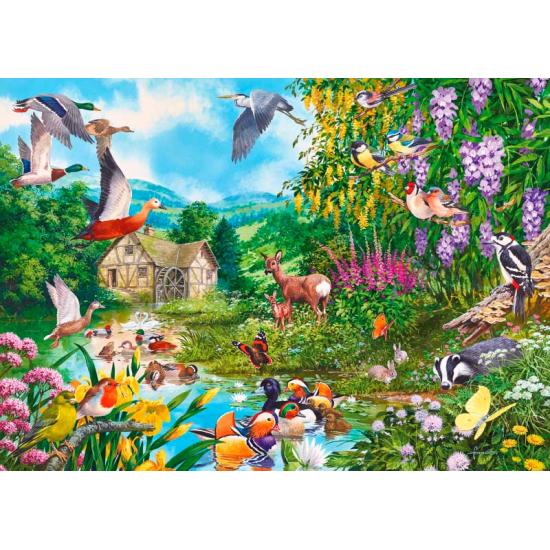 Gibsons Autour de la rivière Puzzle 1000 pièces