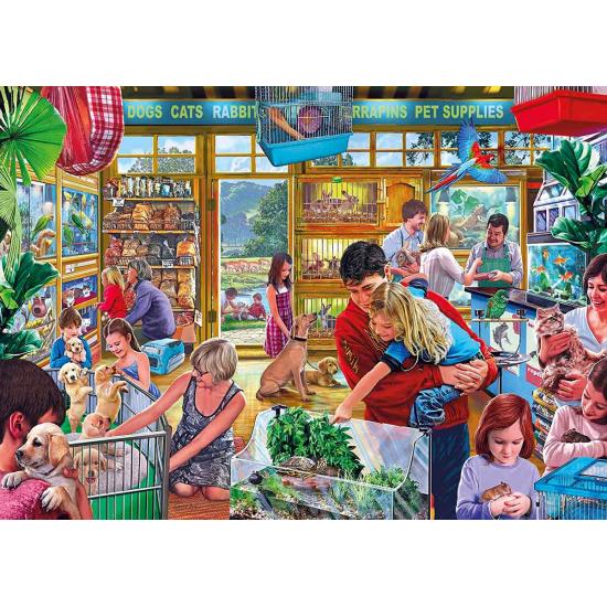 Gibsons Furry Friends Puzzle 1000 pièces