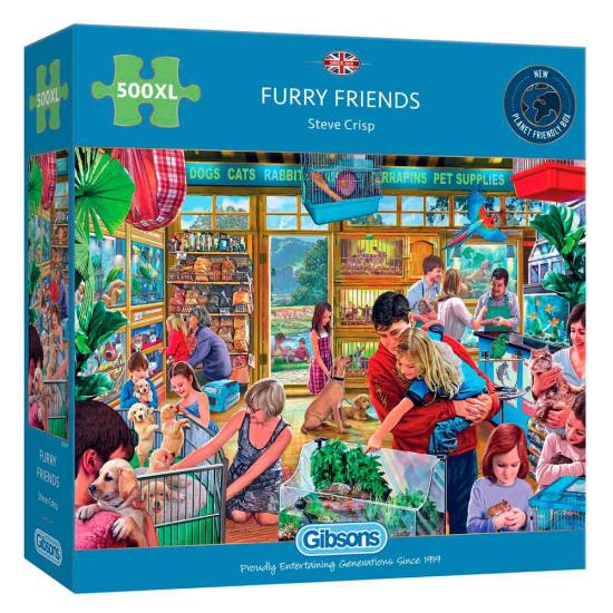 Puzzle Gibsons Furry Friends XXL 500 pièces
