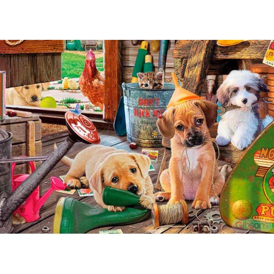 Gibsons Here We Are To Help Puzzle 500 pièces