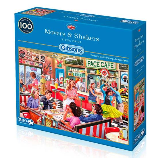 Gibsons Dances and Shakes Puzzle 500 pièces
