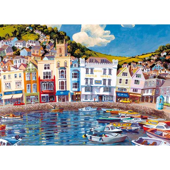 Gibsons Bateaux flottants Puzzle 1000 pièces