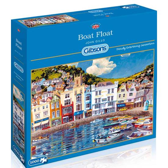 Gibsons Bateaux flottants Puzzle 1000 pièces