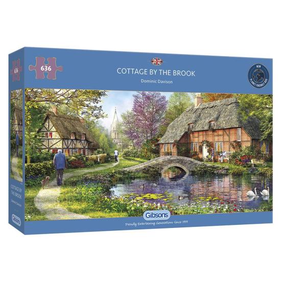 Gibsons Cabin by the Creek Puzzle 636 pièces Gibsons Cabin by the Creek Puzzle 636 pièces