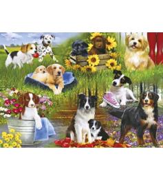 Gibsons Playful Puppies Puzzle 500 pièces