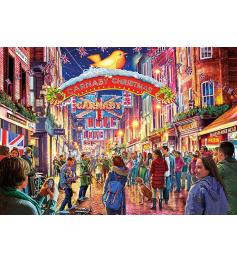 Gibsons Carnaby Street à Noël Puzzle 500 pièces