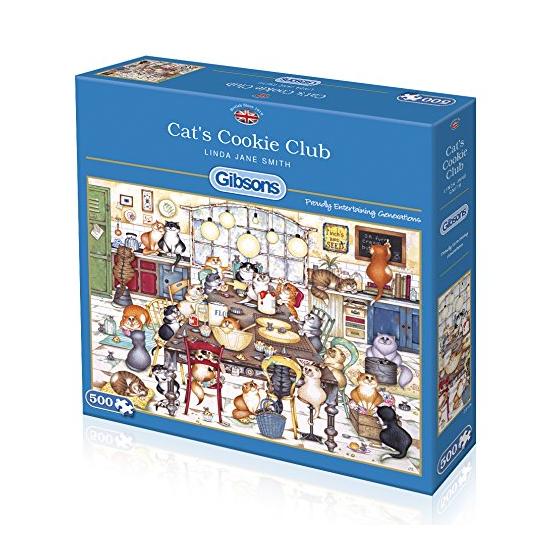 Gibsons Cat Cookie Club Puzzle 500 pièces