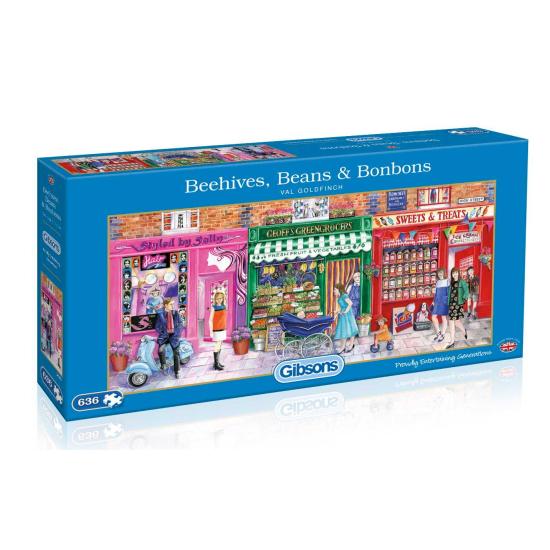 Gibsons Beehives, Beans and Chocolates Puzzle 636 pièces