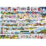 Gibsons English Things Puzzle 2000 pièces