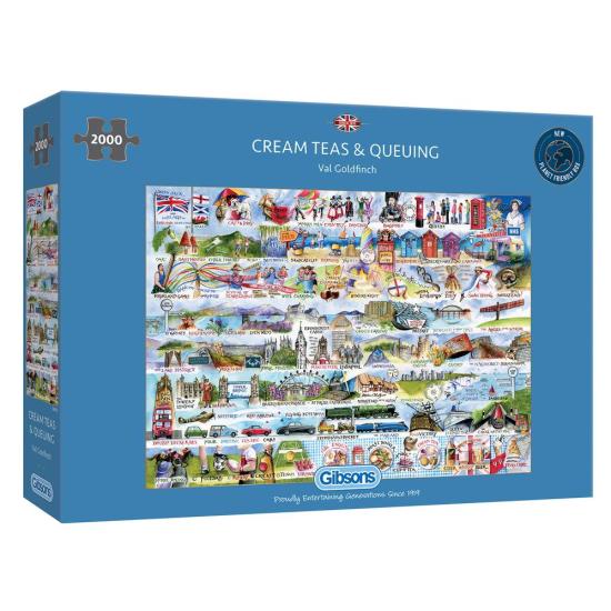 Gibsons English Things Puzzle 2000 pièces