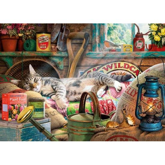 Gibsons Sleeping in the Shed Puzzle XXL 500 pièces