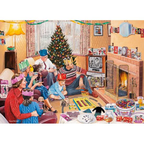 Gibsons Puzzle Le discours de la reine 40 pièces XXL