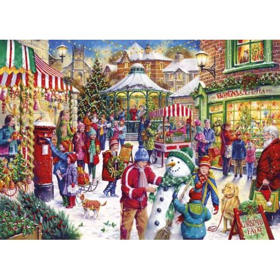 Gibsons Puzzle Santa's Christmas Secret 1000 pièces