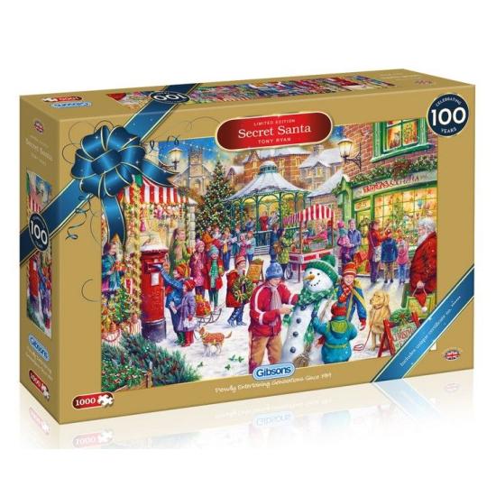 Gibsons Puzzle Santa's Christmas Secret 1000 pièces
