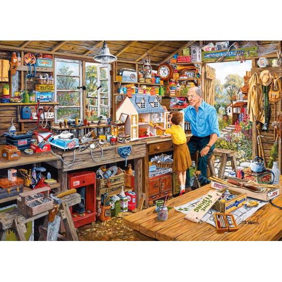 Puzzle Gibsons Grandpa's Workshop 1000 pièces
