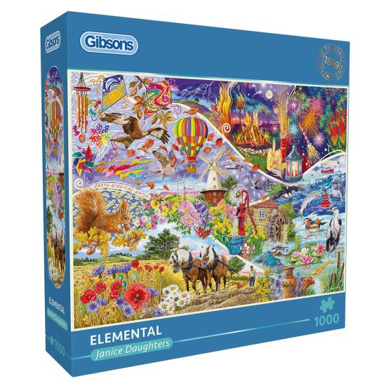Puzzle Gibsons Élémentaire 1000 pièces