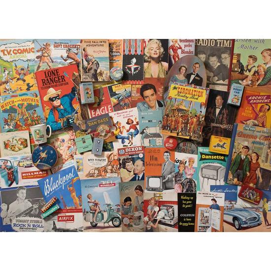 Gibsons Spirit of the 50's Puzzle 1000 pièces
