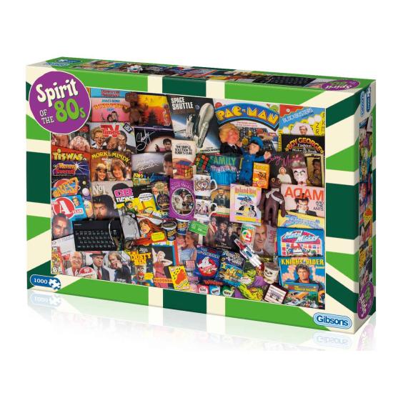 Gibsons Esprit des années 80 Puzzle 1000 pièces
