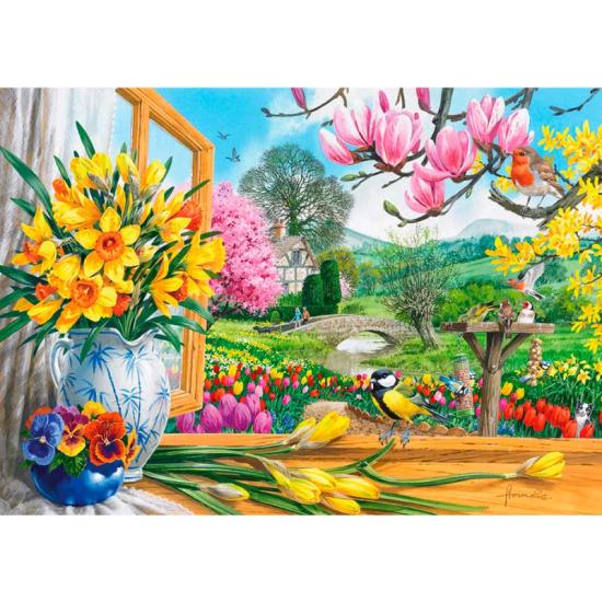Gibsons Splendeur du printemps Puzzle 500 pièces