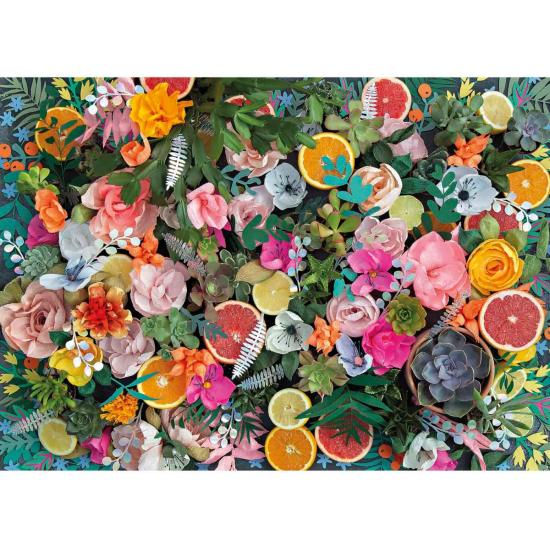 Puzzle 1000 pièces Fleurs en papier Gibsons