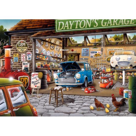 Gibsons Garage Dayton Puzzle 1000 pièces