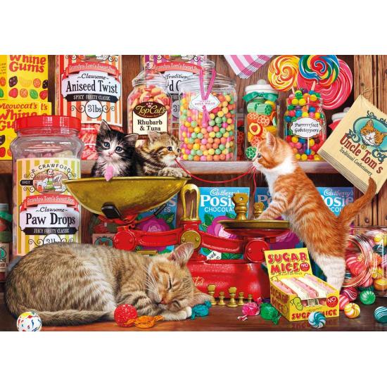 Puzzle Gibsons Chatons et Sugar Mice 500 pièces XXL Puzzle Gibsons Chatons et Sugar Mice 500 pièces XXL