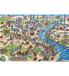 Gibsons London Landmarks Puzzle 500 pièces