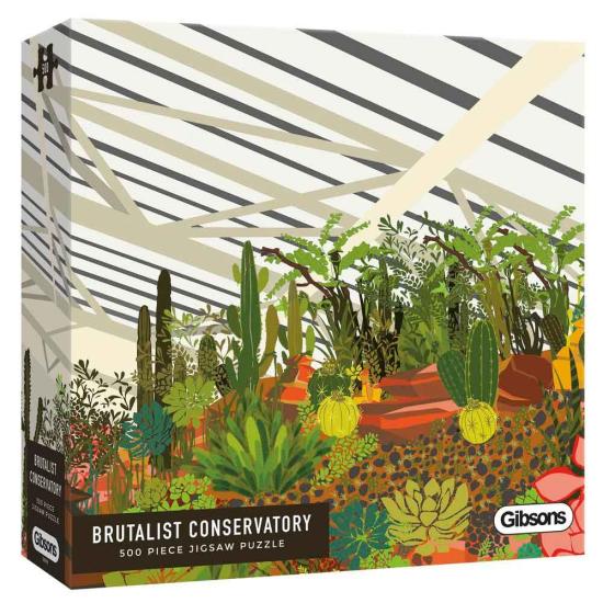 Gibsons Cactus Greenhouse Puzzle 500 pièces