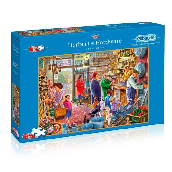 Puzzle Gibsons Herbert's Hardware 500 pièces XXL