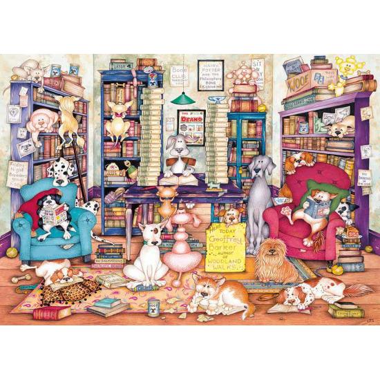 Gibsons The Bark's Library Puzzle 1000 pièces