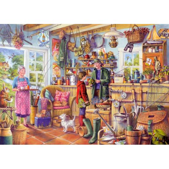 Gibsons Le magasin de pêche Puzzle 1000 pièces
