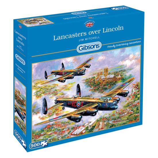 Gibsons Lancaster sur Lincoln Puzzle 500 pièces