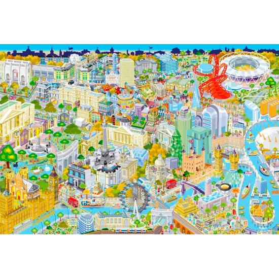 Gibsons London From Above Puzzle 500 pièces