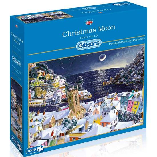 Puzzle Gibsons Christmas Moon 1000 pièces Puzzle Gibsons Christmas Moon 1000 pièces
