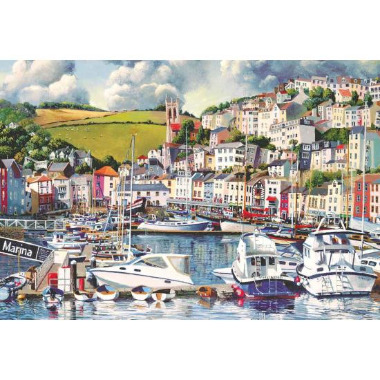Gibsons Marina Brixham Puzzle 500 pièces