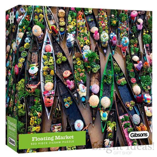 Gibsons Floating Market Puzzle 500 pièces