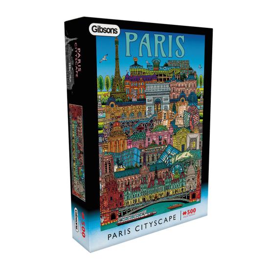 Puzzle Gibsons Paysage Urbain De Paris 500 pièces