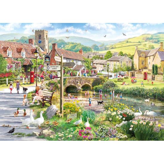 Puzzle Gibsons Des Canards Près Du Pont 1000 pièces