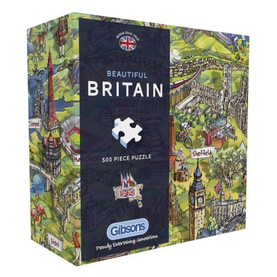 Gibsons Precious Britain Puzzle 500 pièces