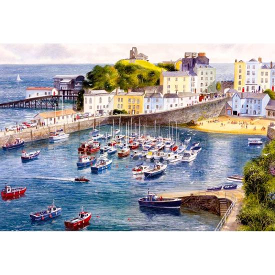 Gibsons Port City of Tenby Puzzle 500 pièces