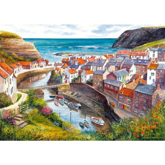 Gibsons Port of Staithes Puzzle 1000 pièces Gibsons Port of Staithes Puzzle 1000 pièces