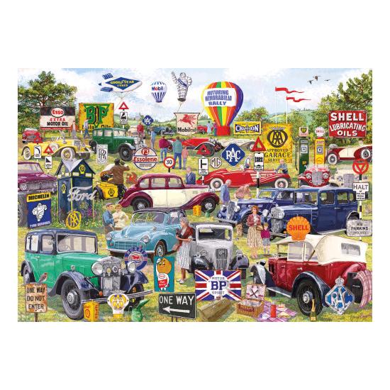 Gibsons Automotive Memorabilia Puzzle 1000 pièces