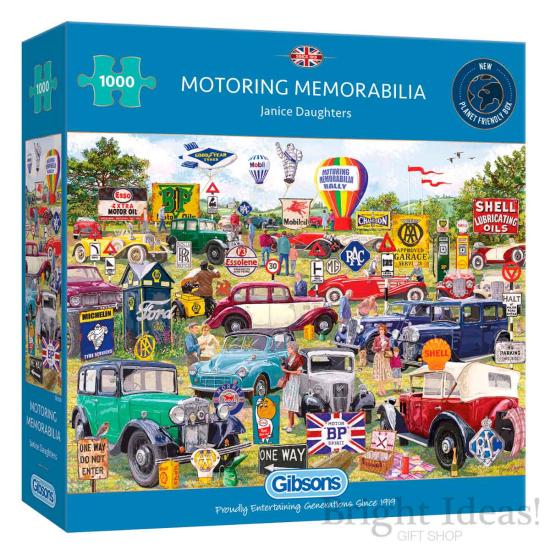 Gibsons Automotive Memorabilia Puzzle 1000 pièces