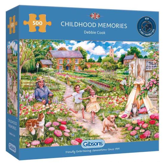 Puzzle Gibsons Souvenirs d'enfance 500 pièces