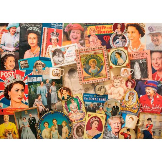 Puzzle Gibsons Queen Elizabeth II 1000 pièces