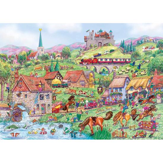 Puzzle Gibsons About Horses 1000 pièces
